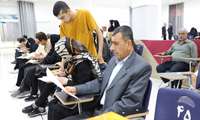  The first day of face-to-face registration of newly arrived students