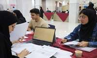 The third day of face-to-face registration of newly arrived students