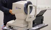 Molly Al-Movahedin Ali  Gerash clinic was equipped with a biometric device (eye lens determination)